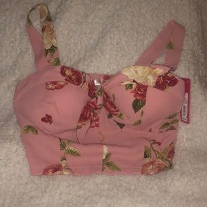 Floral Crop Top💕